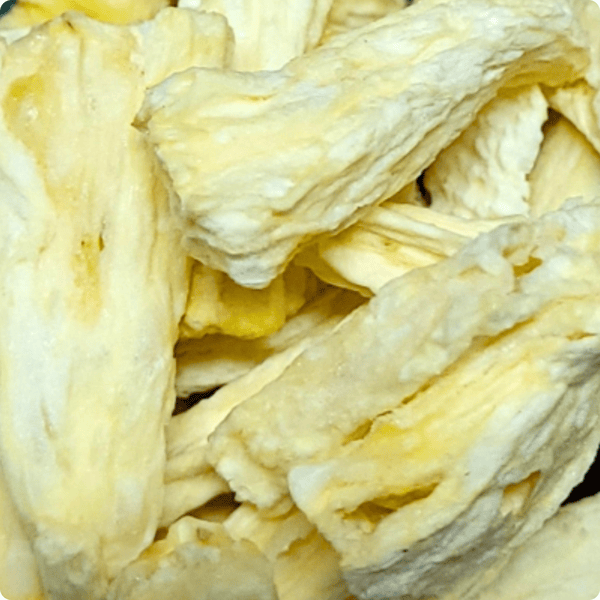 Morceaux d'ananas biologiques lyophilisées - 2