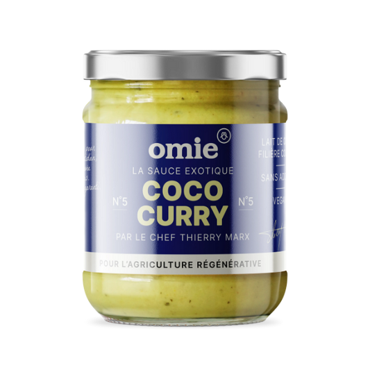Sauce coco curry jaune de madras bio - 1